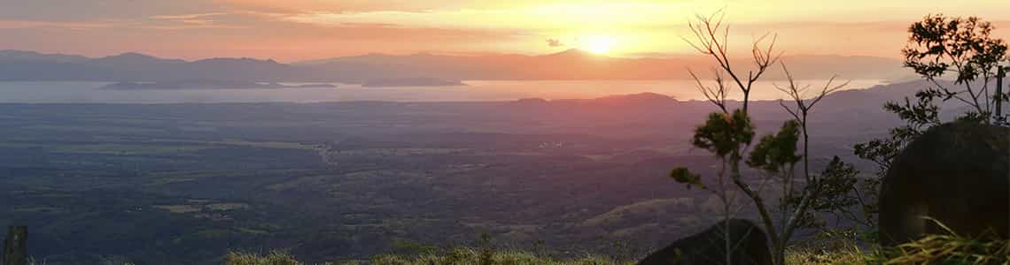 Vista del Golfo de Nicoya desde Adventure Park Costa Rica & Hotel Vista Golfo